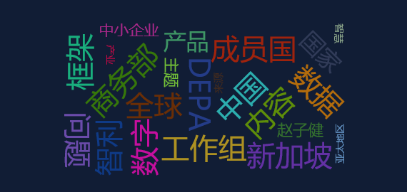 【事件舆情分析】中国加入DEPA工作组正式成立，力争尽早正式加入DEPA