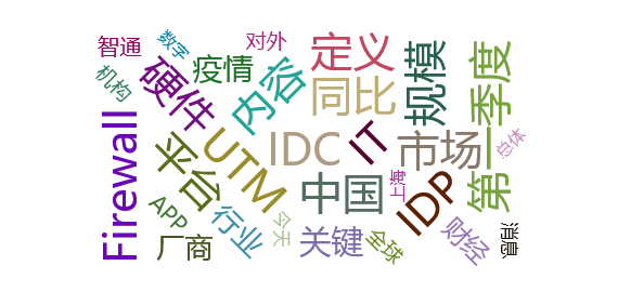 舆情事件分析：IDC：一季度中国IT安全硬件市场规模约为5.4亿美元，同比增14.5%