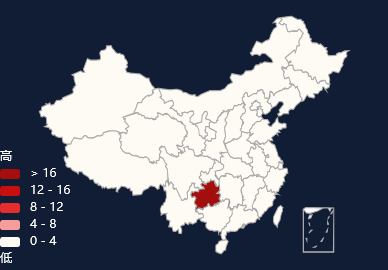 舆情监测热点 - 关于在毕节市纳雍县珙桐街道新增高风险区的公告