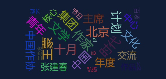 【舆情监测热点】第七届北京十月文学月9月22日在京正式启动